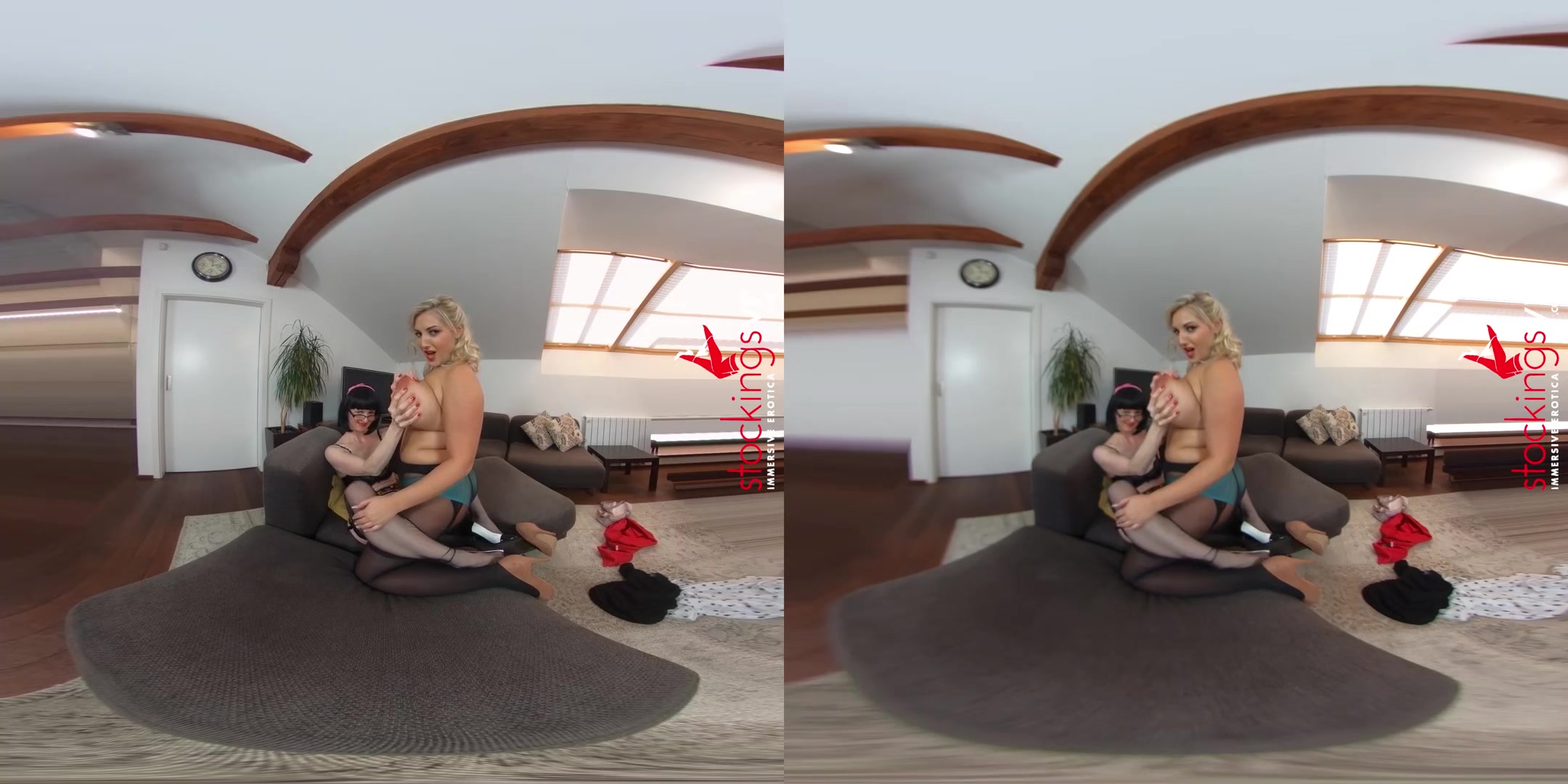 Huge Tit Seduction with Crystal Swift and Julia