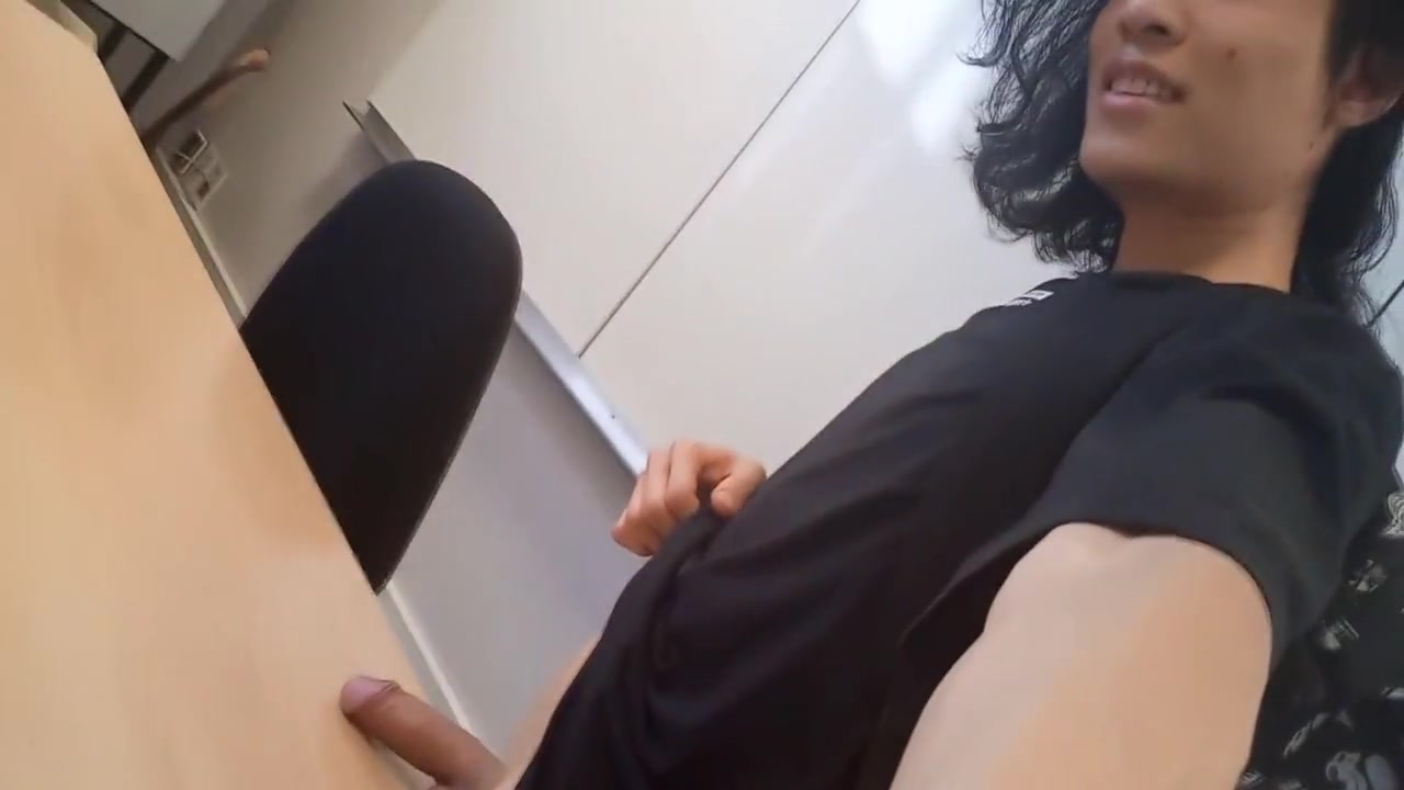 Cum At School, This Horny student 18+ Twink Wanks His Smooth Cock And Squirts Jizz Riskyly At School In A Classroom On Classmate Desk, Jon Arteen Jerks Off At University, Making A Hot Solo Video 9 Min