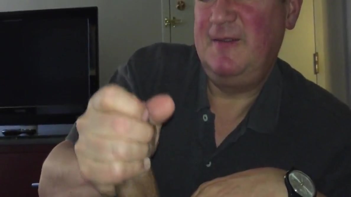 Older Step daddy Sucking Big Black Cock