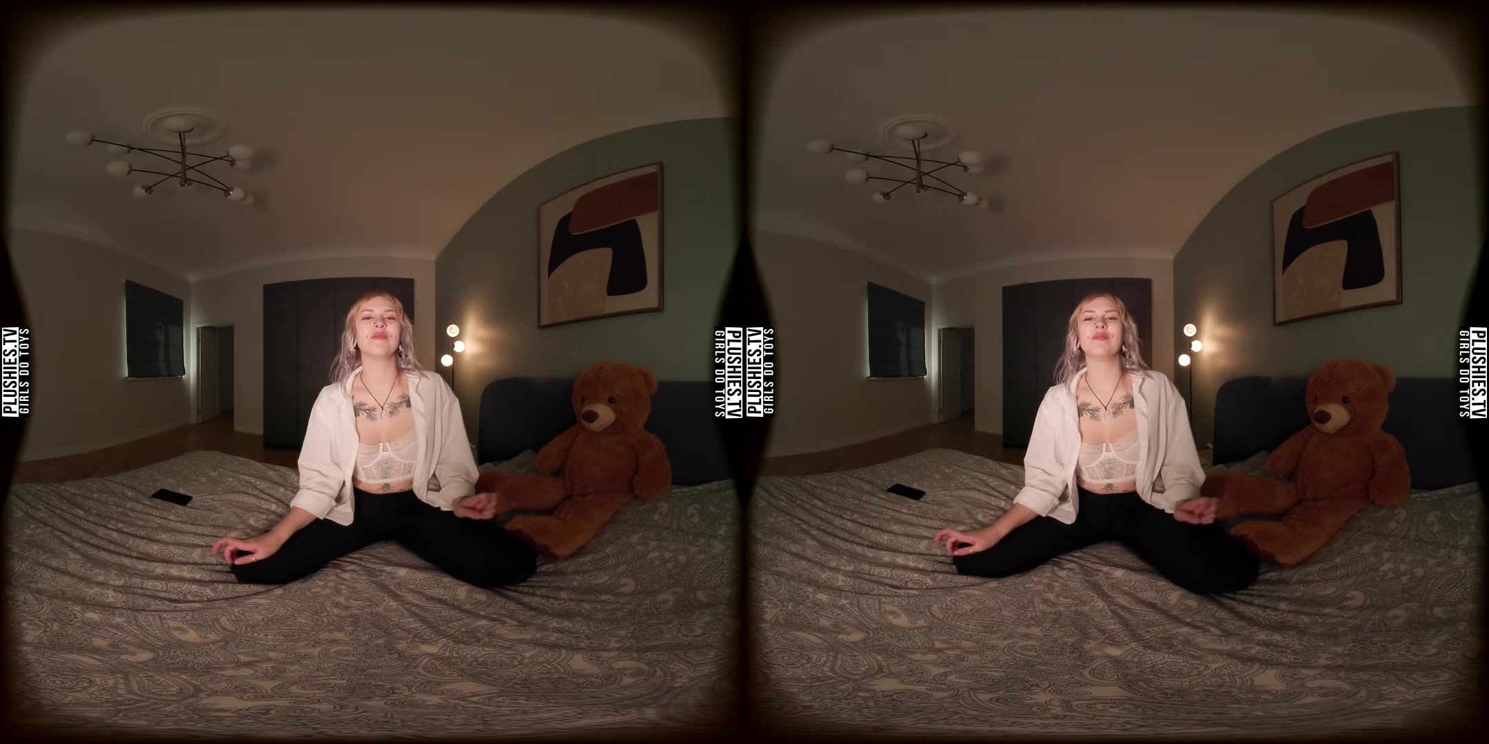 Never Seen Before: Sem`S First Teddy Bear Dick!