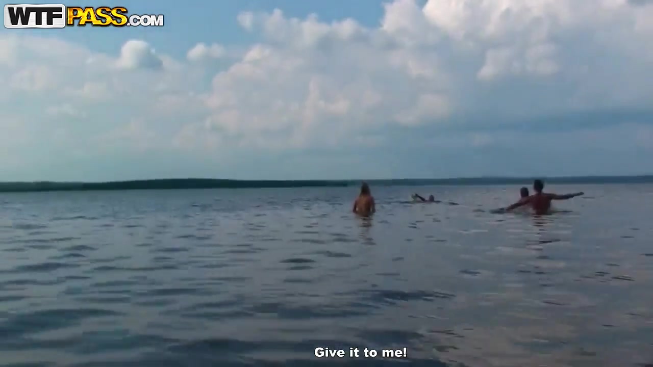 student 18+ friends decided to spend day together near the sea