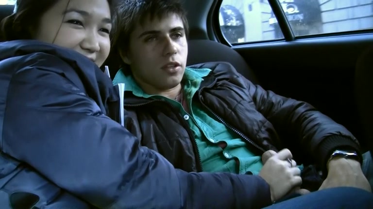 eighteen year old hotty receives gangbanged in the car