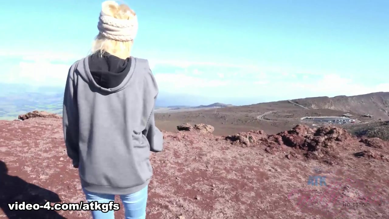 Kenzie Reeves in You take Kenzie to the top of the volcano - ATKGirlfriends