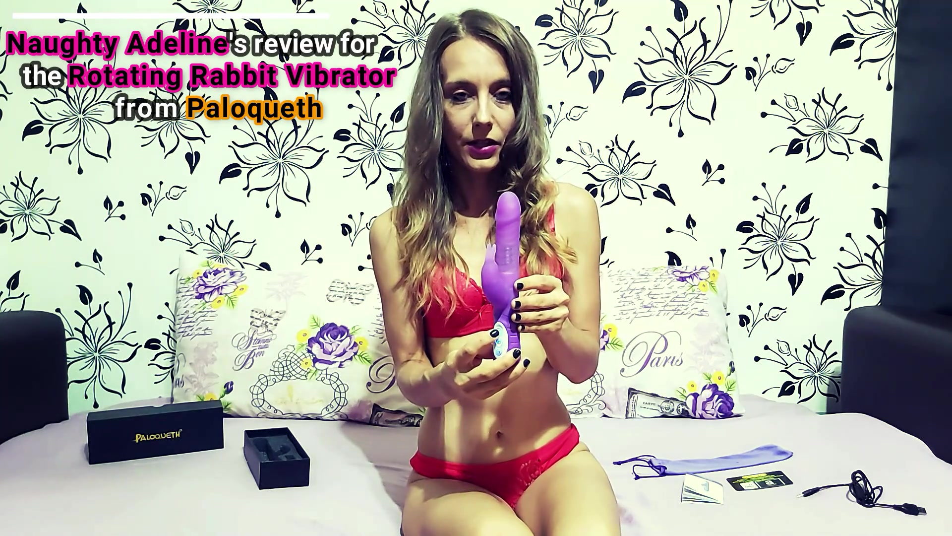Review Rotating Rabbit Vibrator From Paloqueth Sfw - Sex Movies Featuring Naughty Adeline