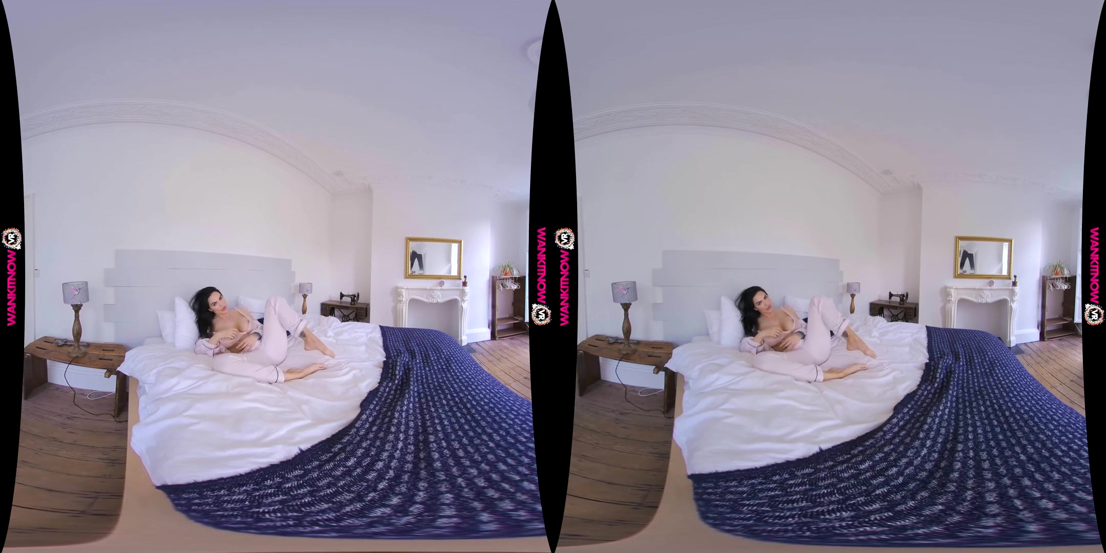 Wanking You Off - Huge Tits Babe Solo - SexLikeReal