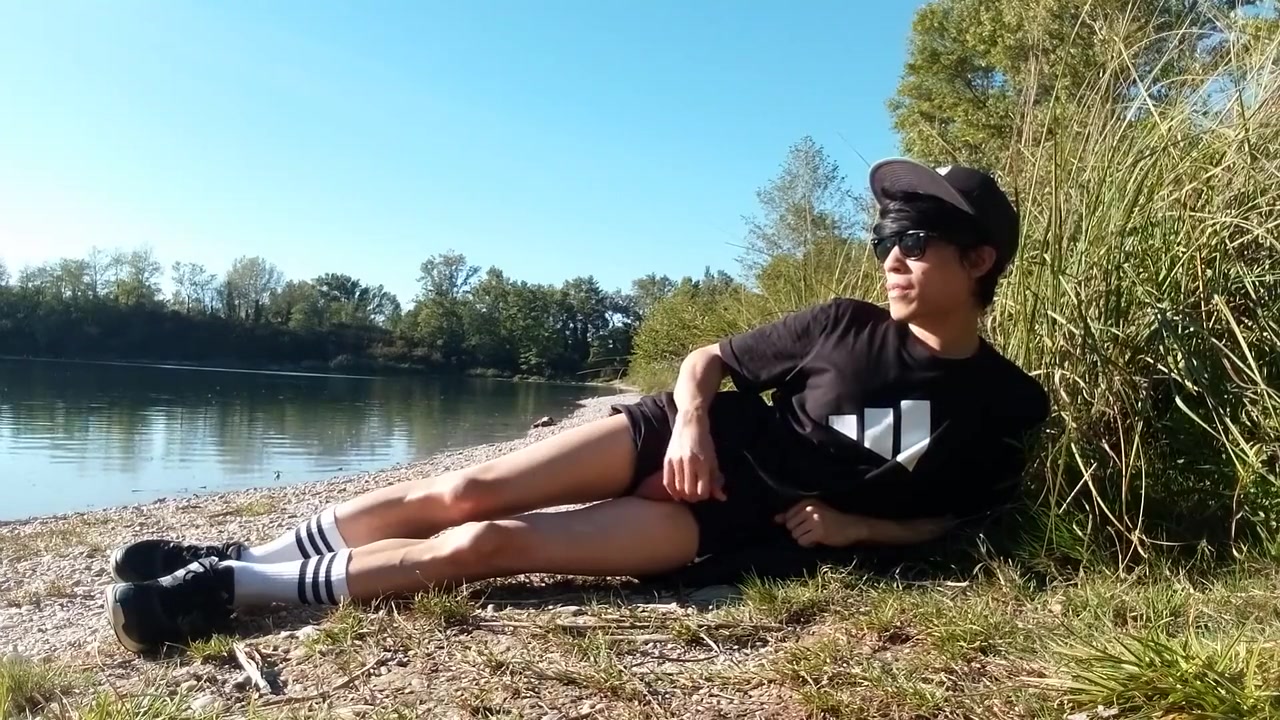 Caught Wanking I Stop My Masturbation Session Outdoor But I Still Crave To Cum Cause Im A Horny Boy