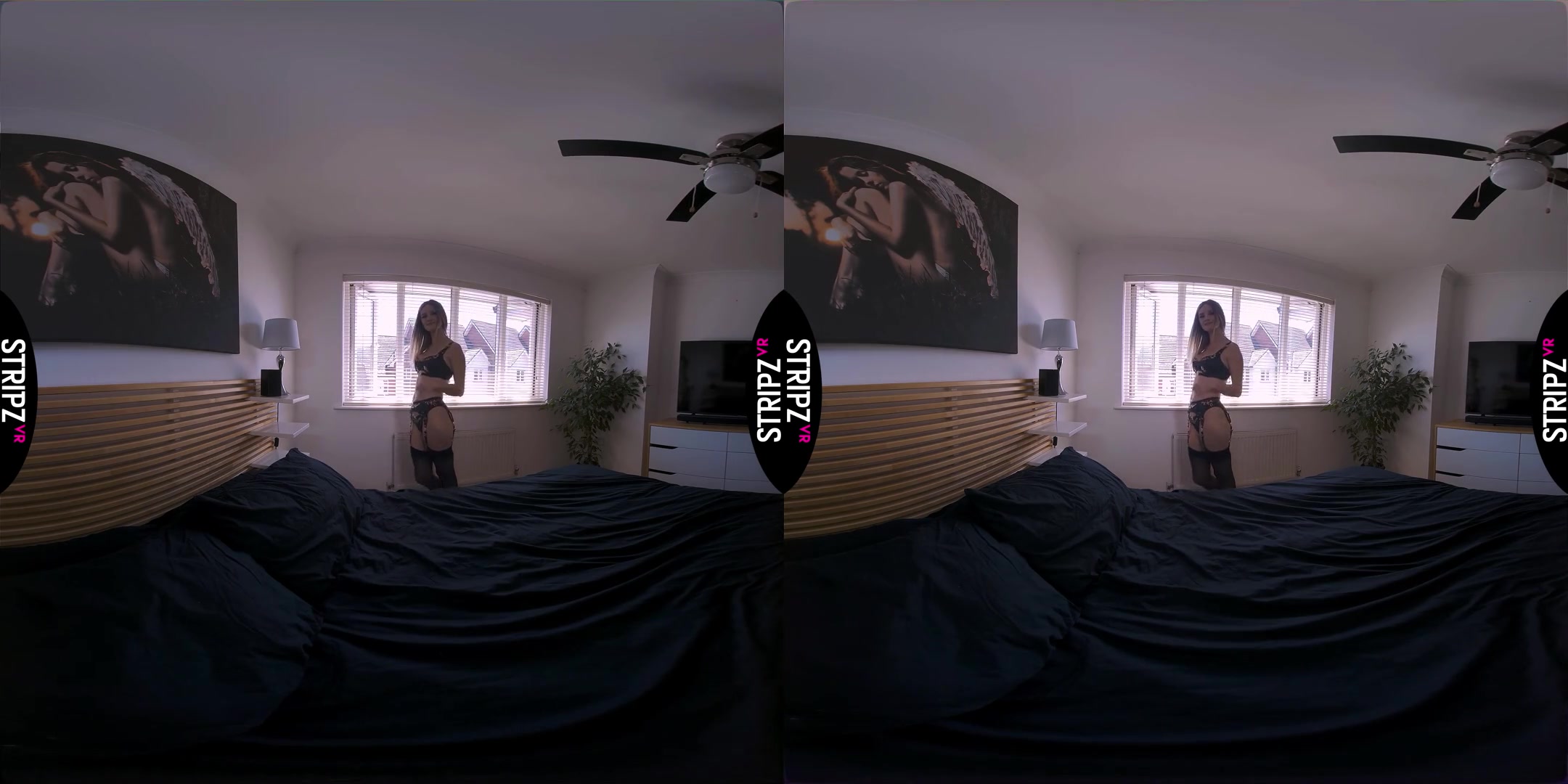 Tease The Neighbours - Hot Amateur In Front of the Window
