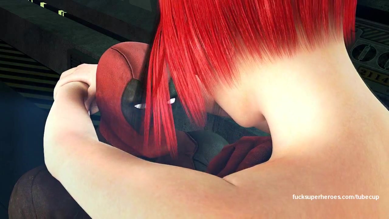 Deadpool saves a busty bitch