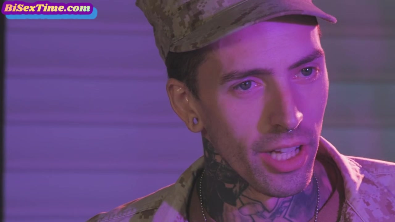 Bisexual BJ Latina licked and fucked in military MMF 3some