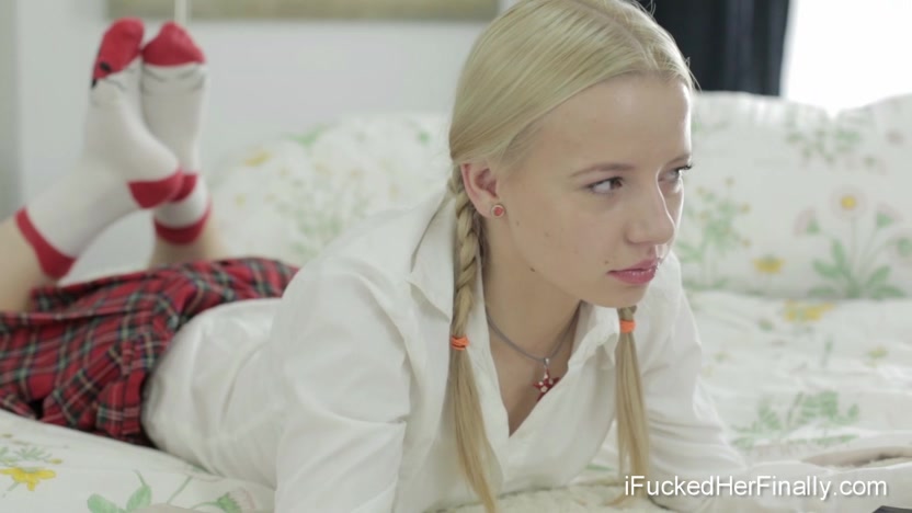 He fucked her finally and can say that he fucked her in the ass too.