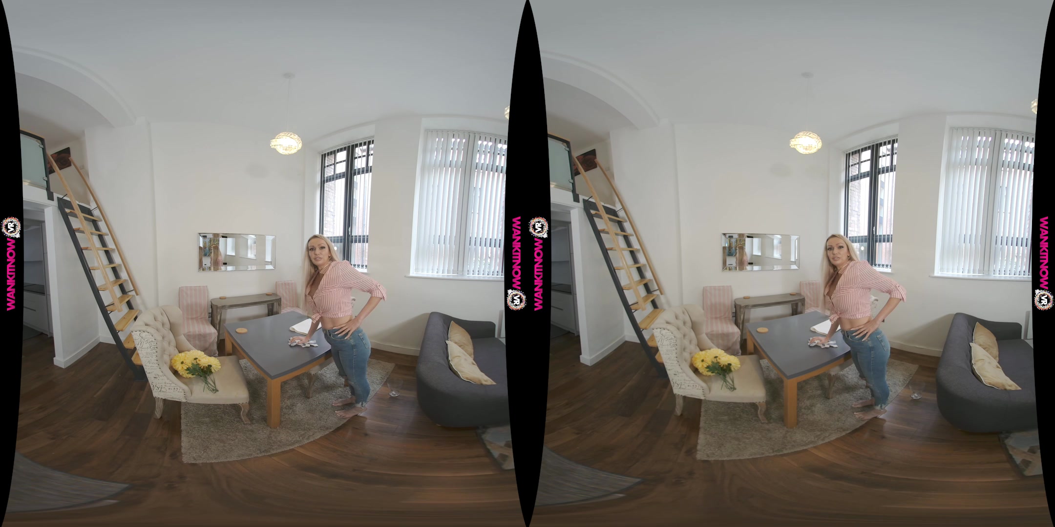 Wank Before Your Wife Gets Home featuring Amber Jayne - WankitNowVR