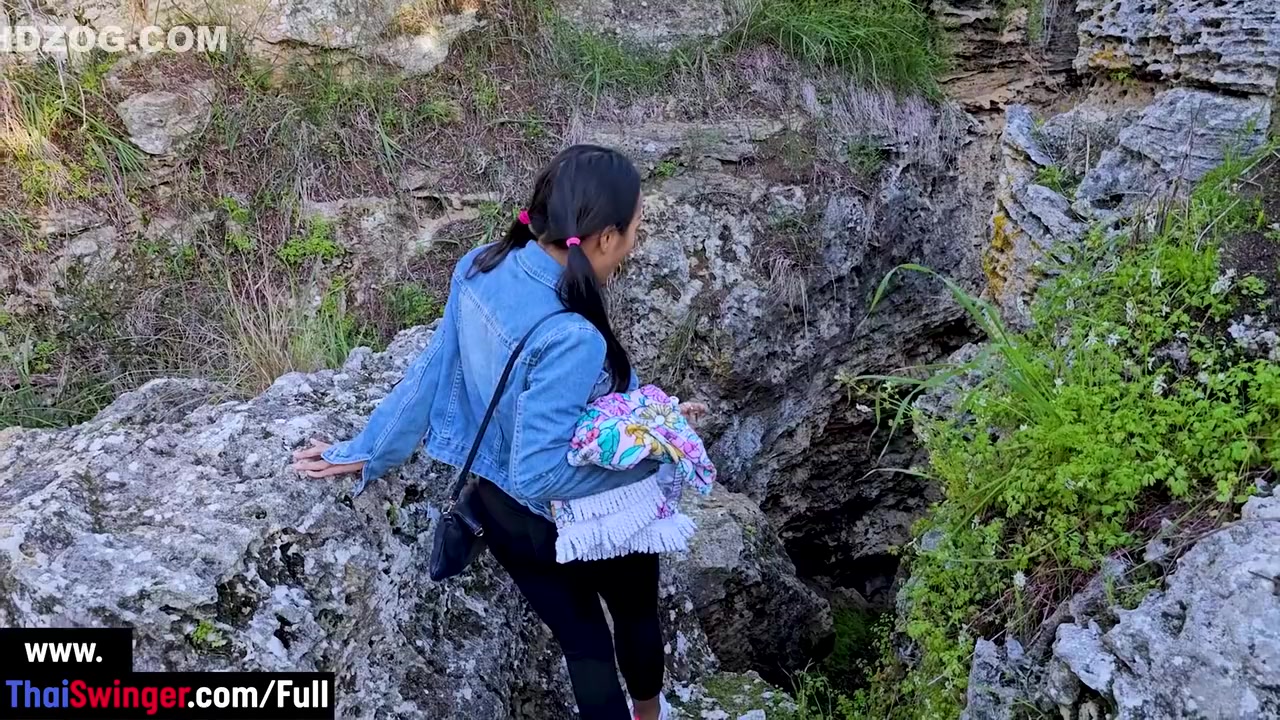 Cave Exploration And Public Sex With Big Boobs Thai Milf Amateur