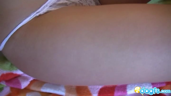 Lovely And Busty Girlfriend Gropes Herself On My Bed - BustyGFsExposed