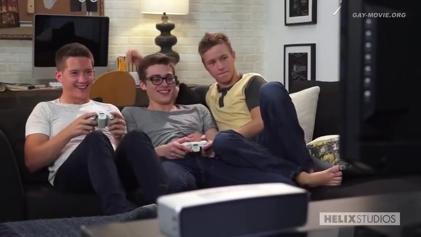 Triple Twink - Blake Mitchell, Grayson Lange And Brad Chase