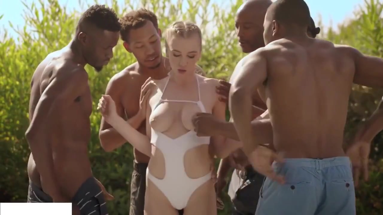 Gangbang Interracial Babe Show Fucked Black Dick Pussy Cum