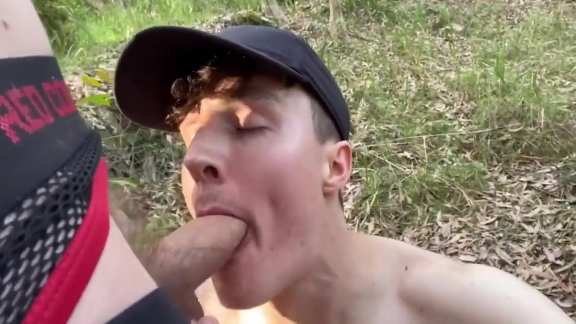 Blowjob In The Woods