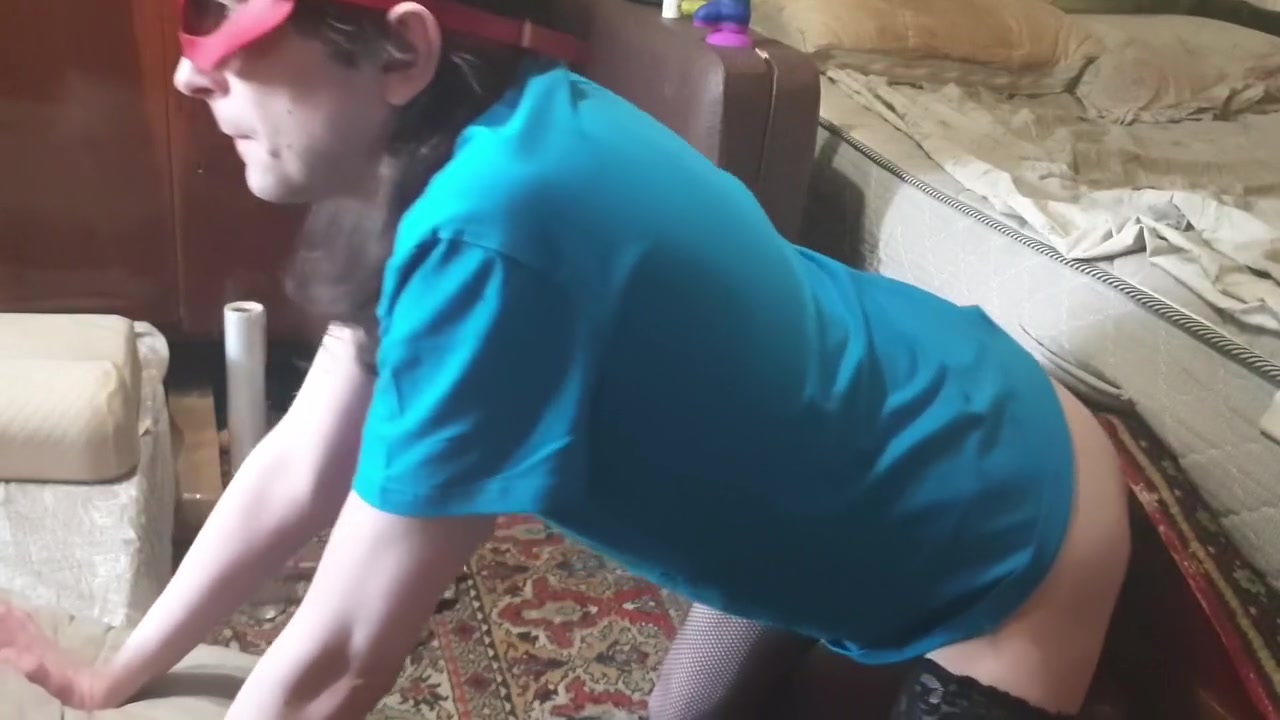 Femboy Riding Dildo
