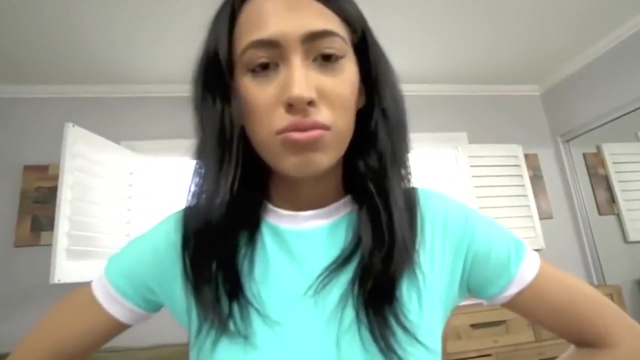 Sexy Latina Stepsister Asks For A Favor