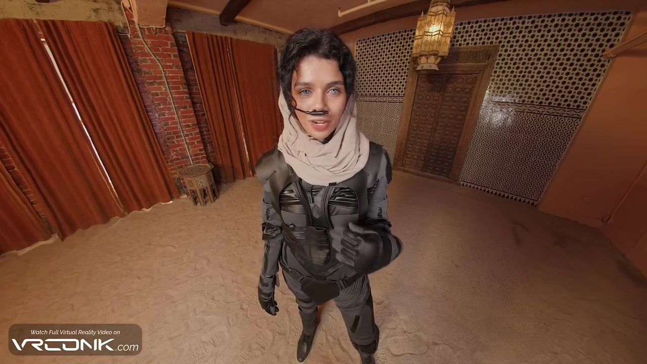 Brunette Chani In Uniform Rides Atreides Huge Cock In Dune Cosplay Parody Pt.1 With Harley Haze And Vr Porn