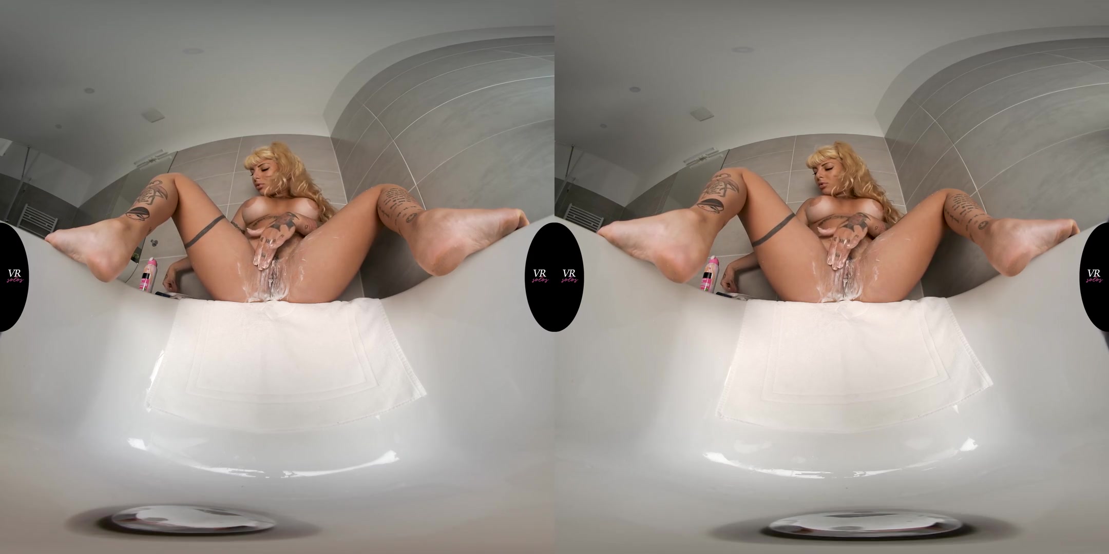 Katerina Kalista - Shaving; Busty Blonde Amateur Pussy Shaving Fetish
