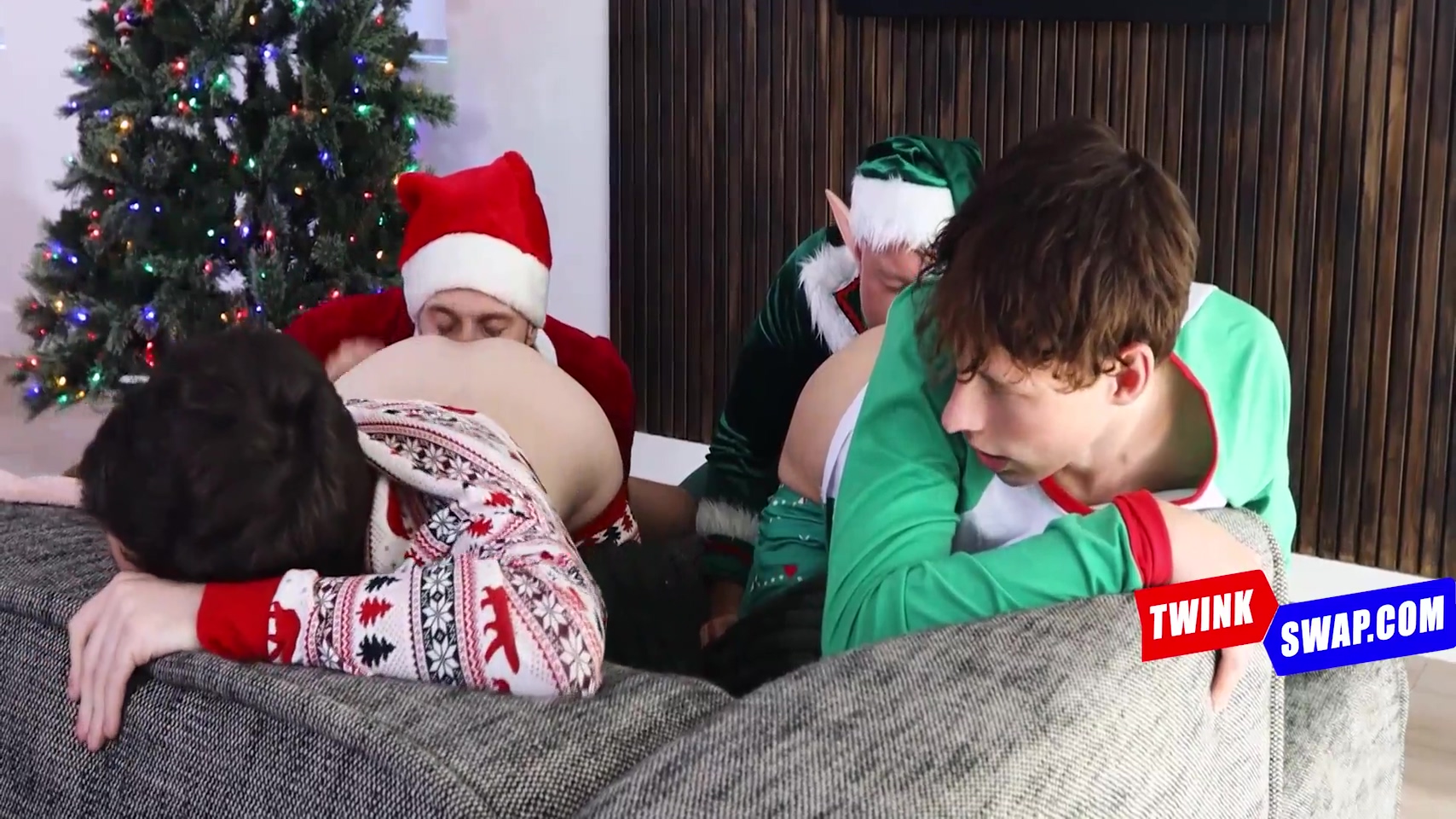 Christmas Gets Better After We Swap Stepsons 8 Min With Gay Porn, Nicholas Ryder And Danny Shine