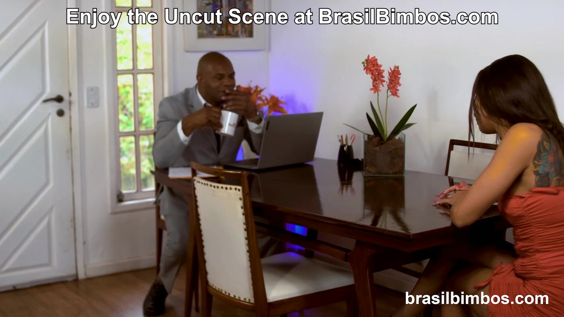 Brazilian Goddess Carol Fenix Takes Slow, Hard BBC and Love it at BrasilBimbos