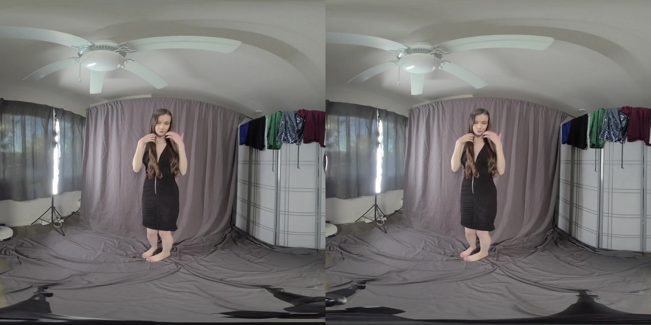 Gown Try-On - Busty Amateur Pornstar - SexLikeReal