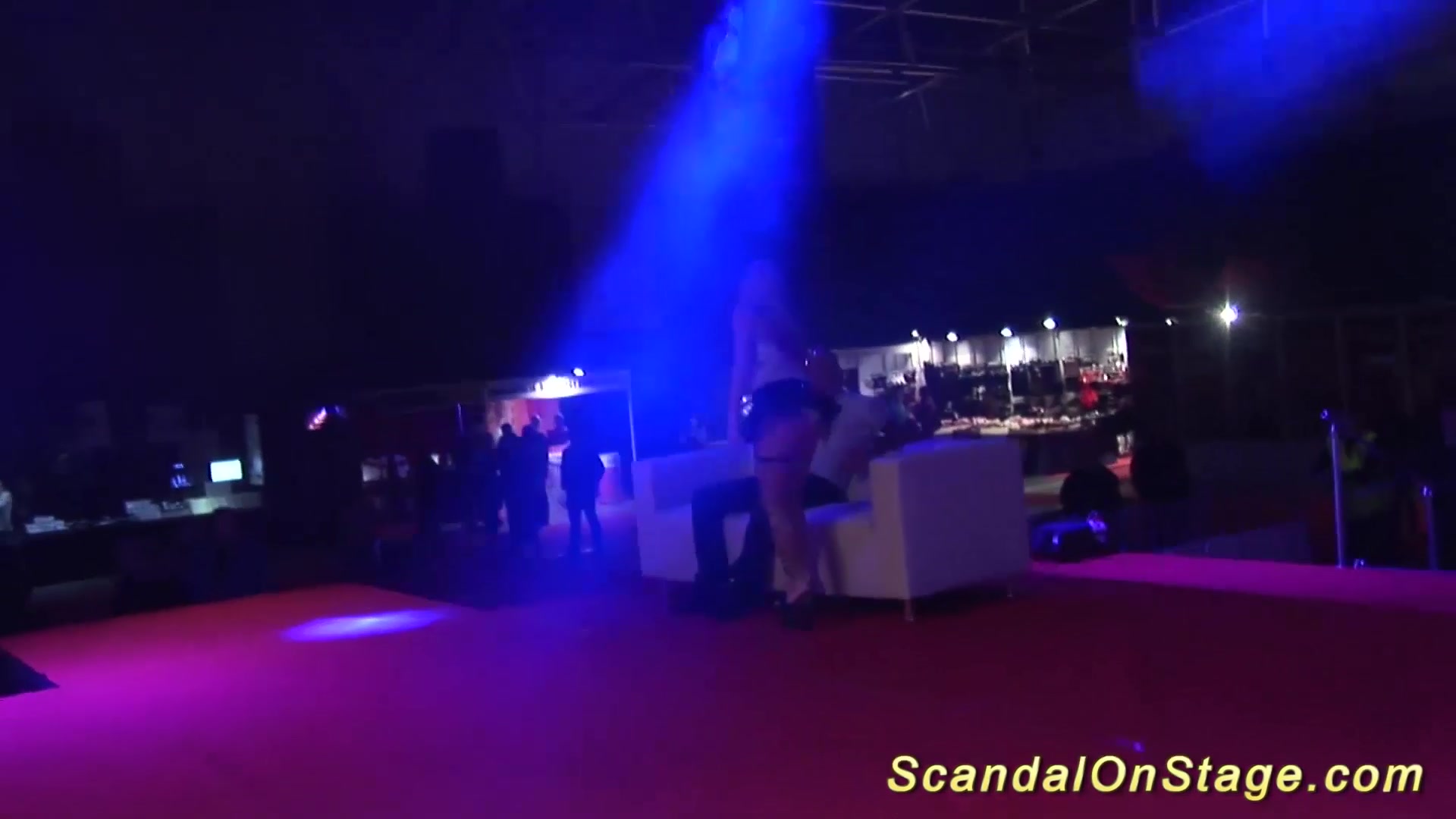 lapdance show on stage