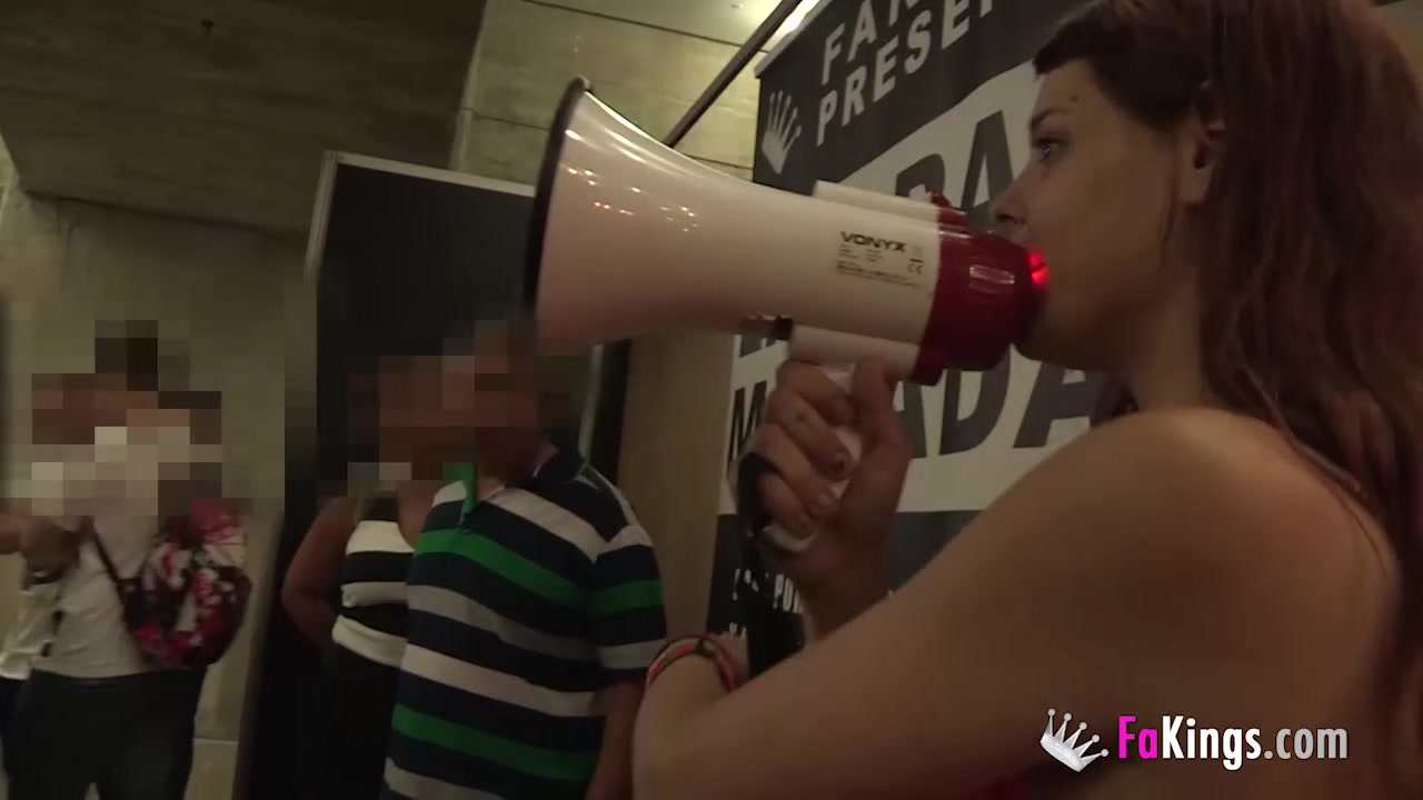 50 cocks in public for Iris. The great blowjob is here!!!