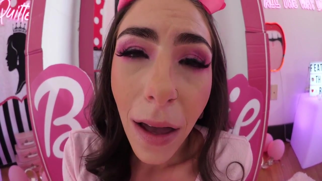 Scott Hancock And Thalia Rhea - College Girl Lost A Bet And Has To Play Barbie For The Dean 10 Min