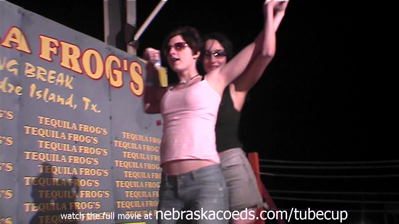 college spring break wet t contest