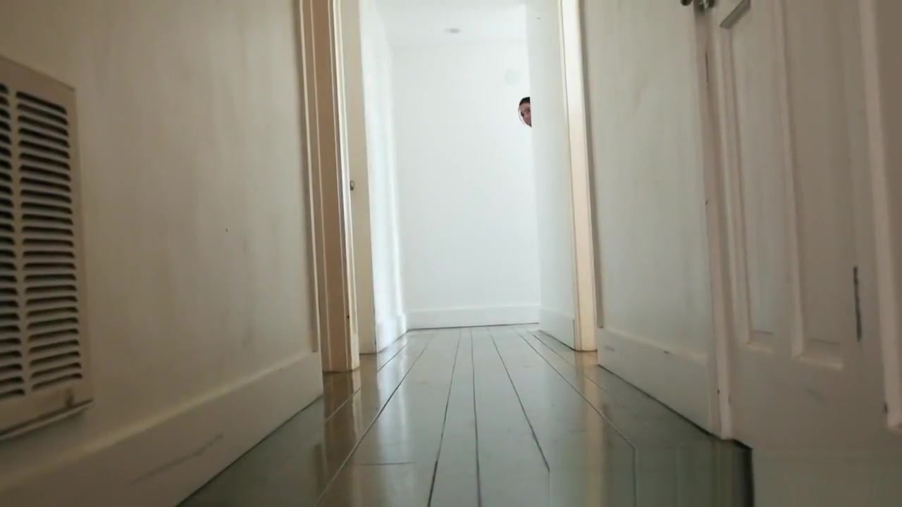 Skinny babysitter rammed