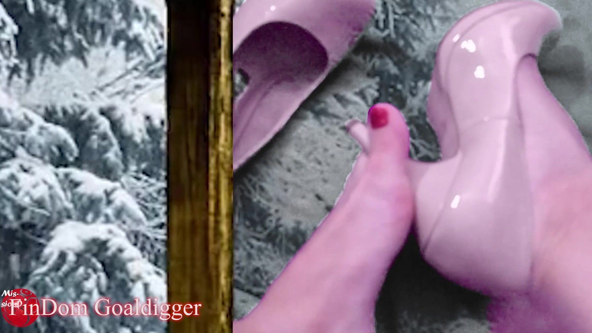 Red Pedicure Ruined Orgasm - Sex Movies Featuring Findom Goaldigger