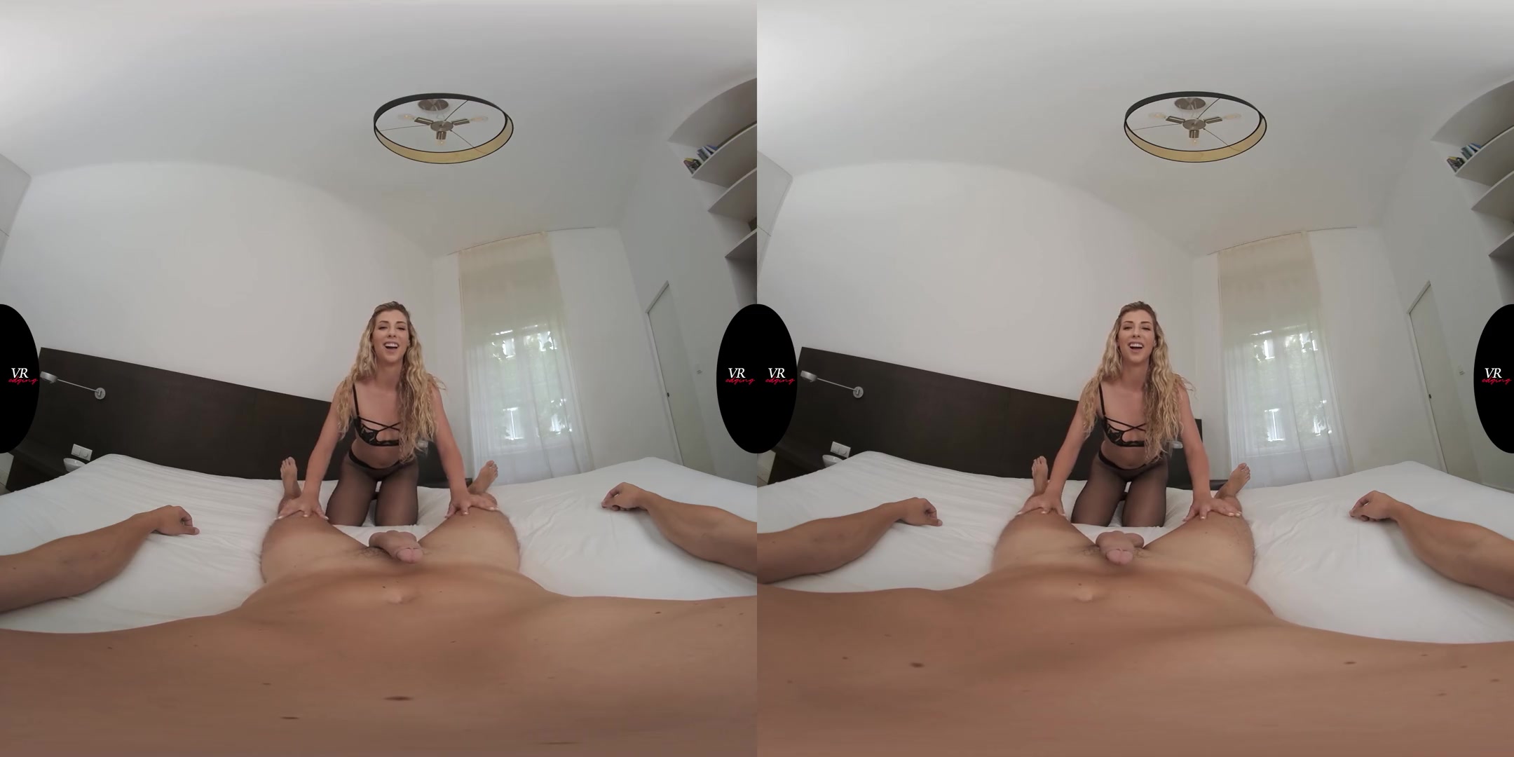 Shona Helps You To Relax - Blonde Slut Strokes and Sucks your Cock While Edging You
