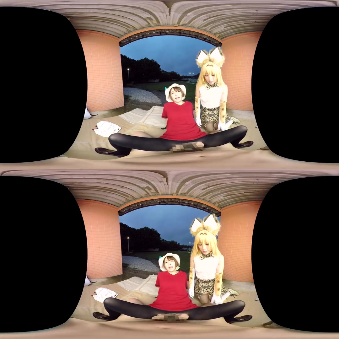 VR Ear Cosplayers Saber & Hat 2 - Cosplay FFM Threesome