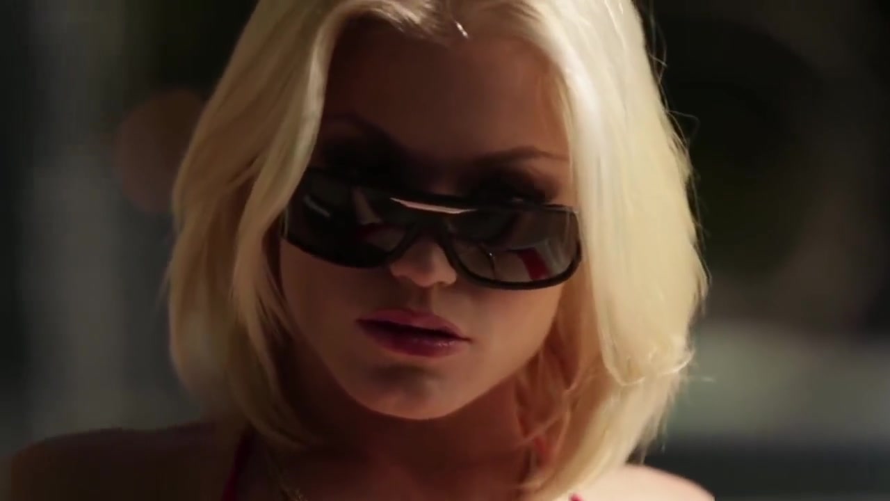 DevilsFilm Horny Blonde Ash Hollywood Outdoors Stripping