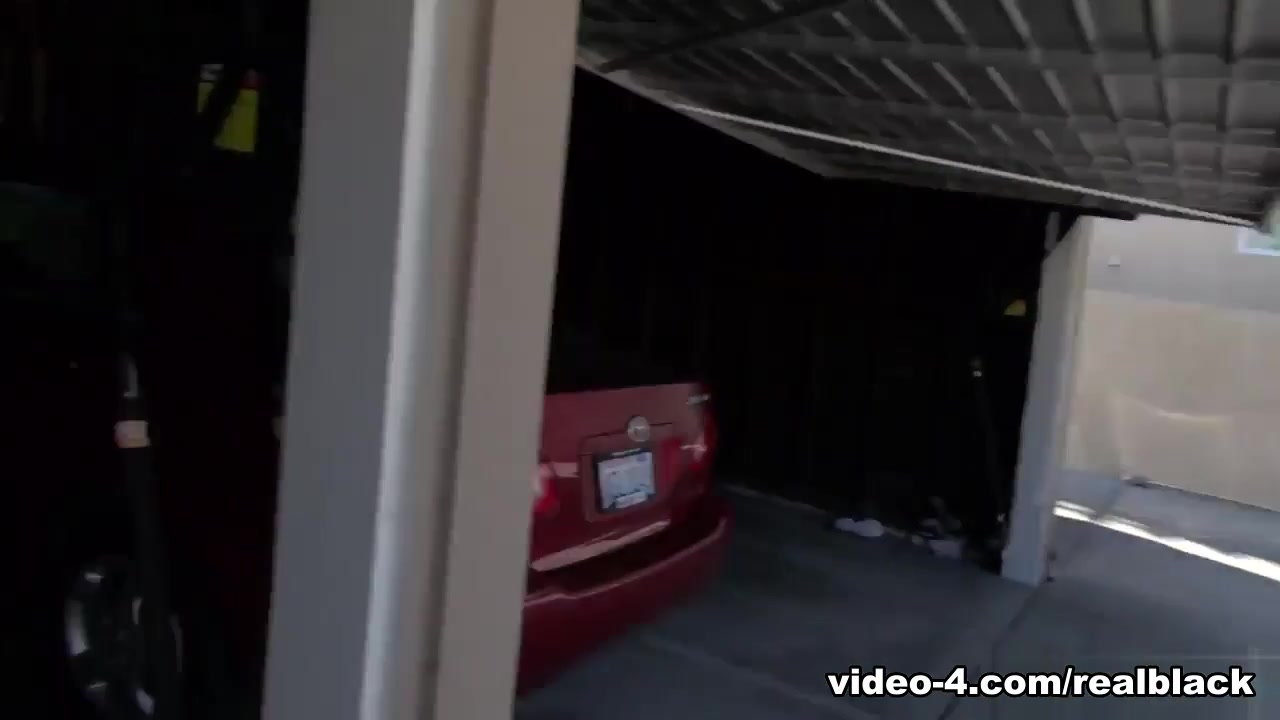 Anna Foxx in Black gf public parking lot flashing and pussy poking - RealBlackExposed