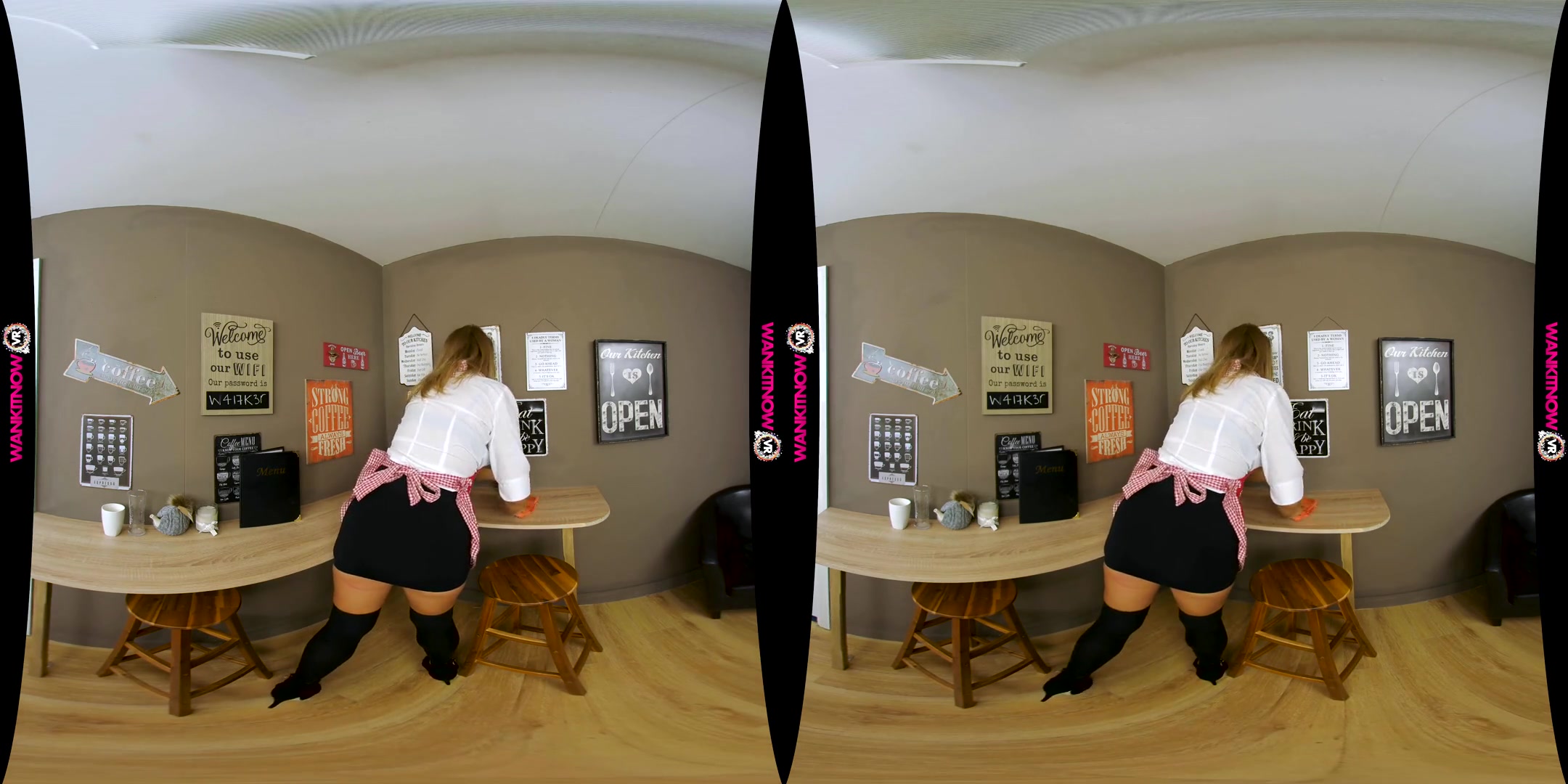 Mia WankitnowVR in Espresso Wank - WankitnowVR