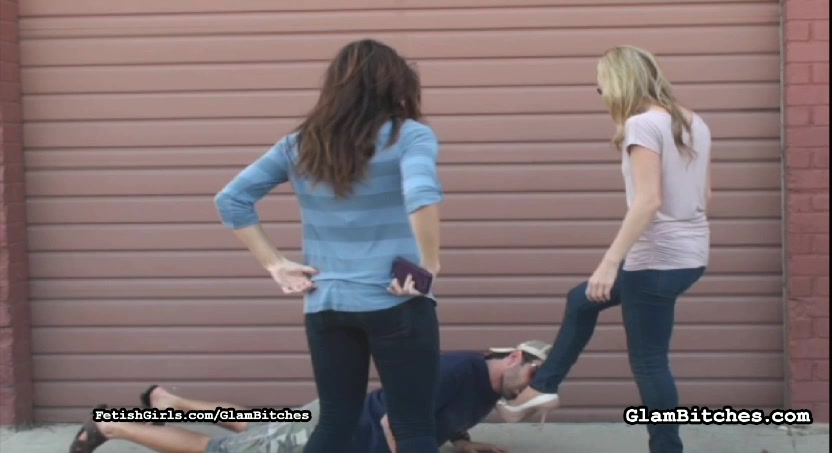 Mia and Heidi's Homeless Slave