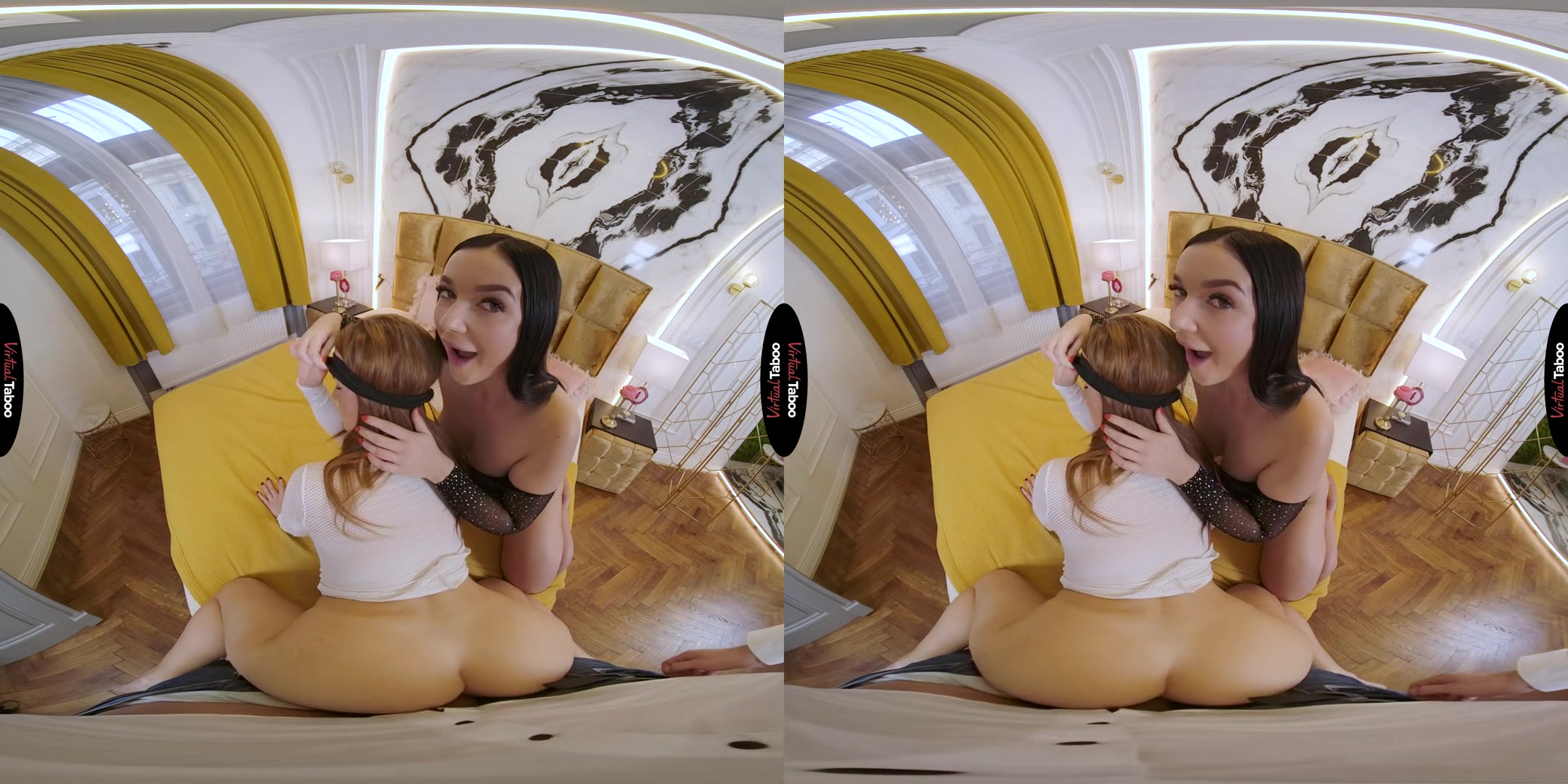 Katarina Rina, Lady Gang VR Porn: I Don't See You But I Feel You - VirtualTaboo