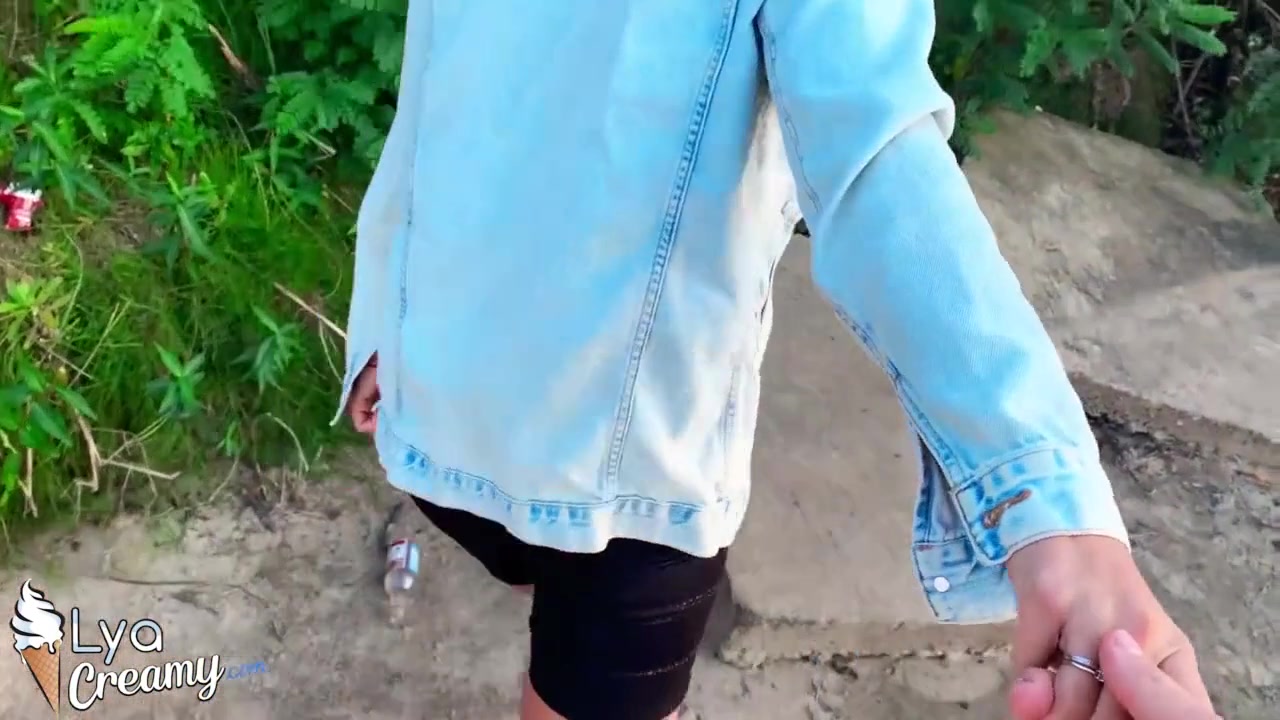 Blonde Suck Big Cock And Hanjob Outdoor Pov 2
