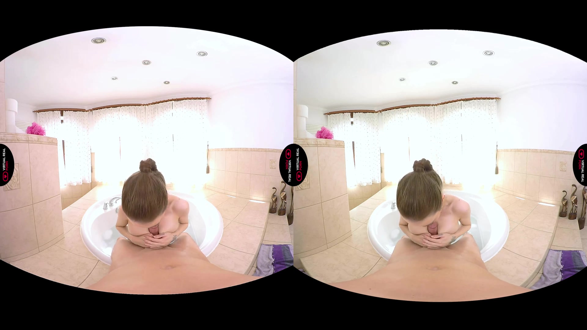 Angel Rush Antonia Sainz Steve Q in Bath for three - VirtualRealPorn