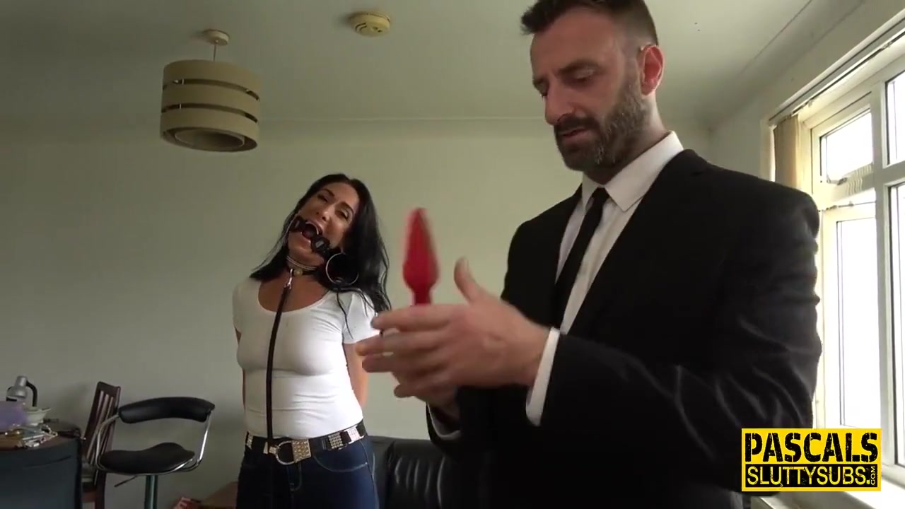 Pascal White In Bound N Gagged Sub Fucked