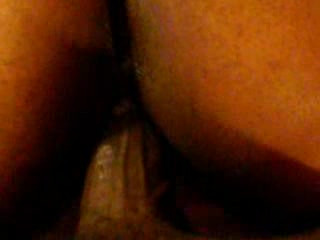 Ebony pussy leaves fresh juice on the big black cock