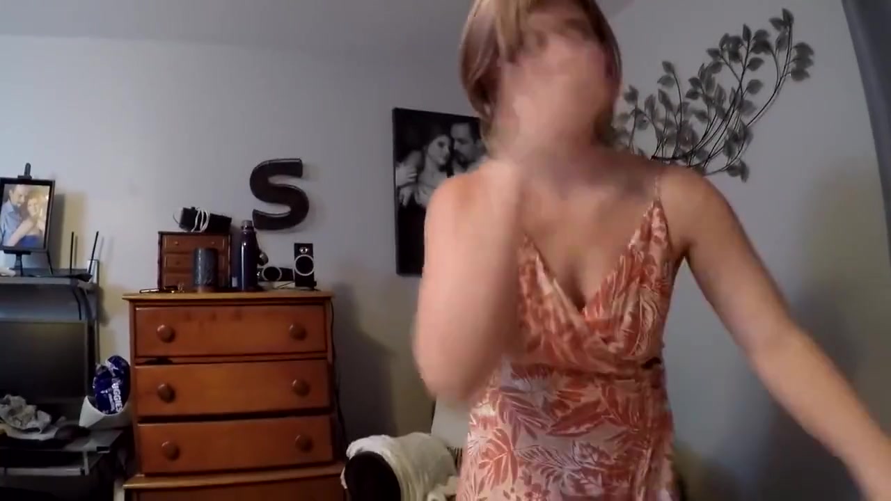 Step mommy Tries On New Swimsuits In Front Of Step son