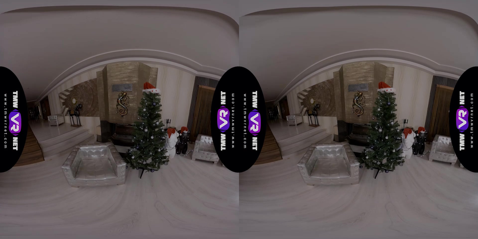 Hottie orgasms under a Christmas tree - TmwVRnet