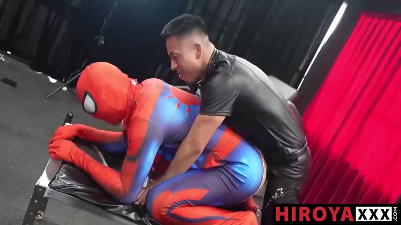 Hung Hiroya Fucks Bound Superhero Hungry Asshole After Ass Play