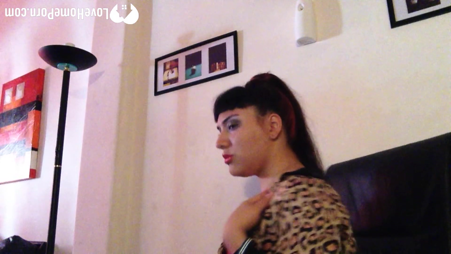 Naughty babysitter teases with her stunning body