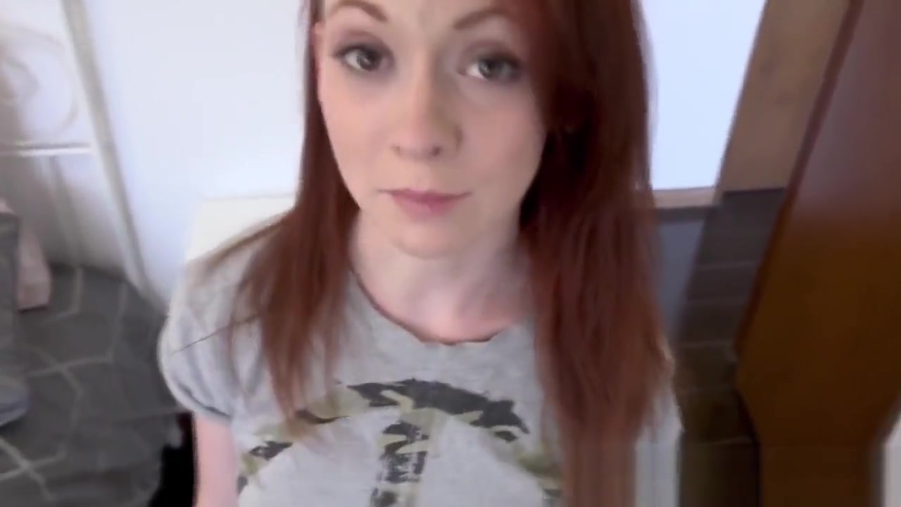 Redheaded teen 18+ gets POV fingered