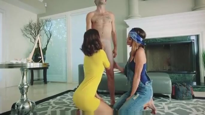 Badmilfs Skinny teen 18+ Has Threesome With Stepmom